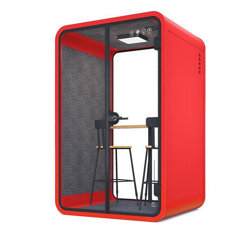 Rounded Cowork Office Phone Booth - TFT Office Trend