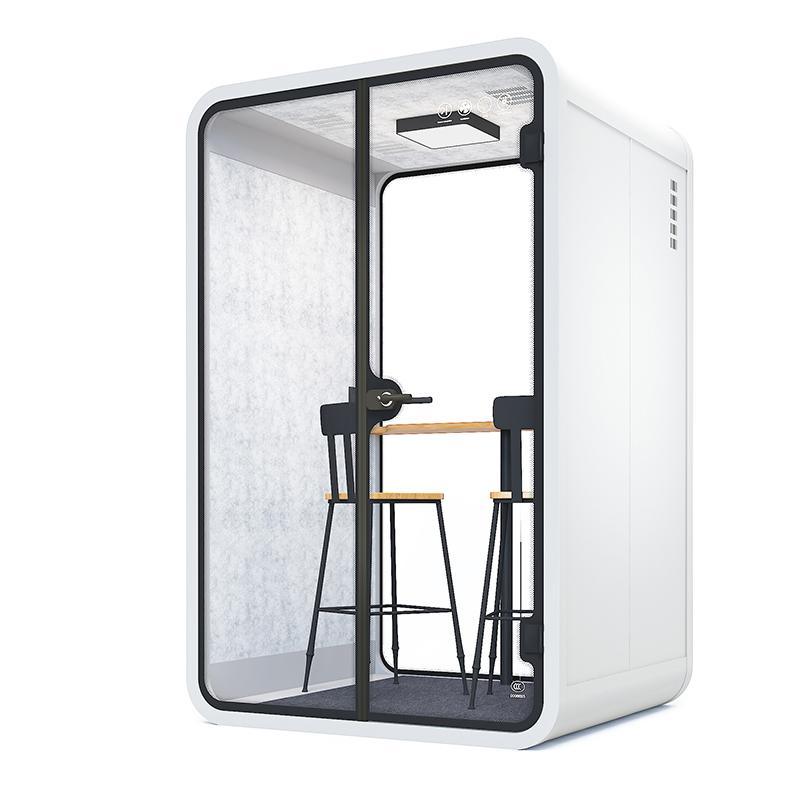 Rounded Cowork Office Phone Booth - TFT Office Trend