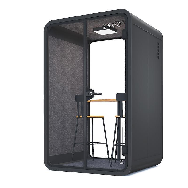 Rounded Cowork Office Phone Booth - TFT Office Trend