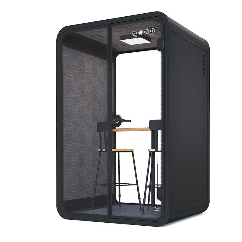 Rounded Cowork Office Phone Booth - TFT Office Trend