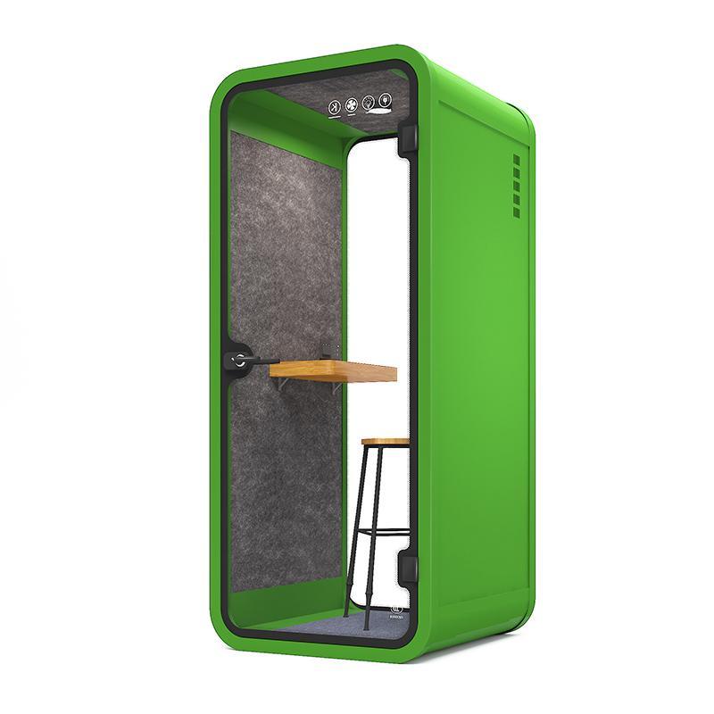 Rounded Solo Office Phone Booth - TFT Office Trend