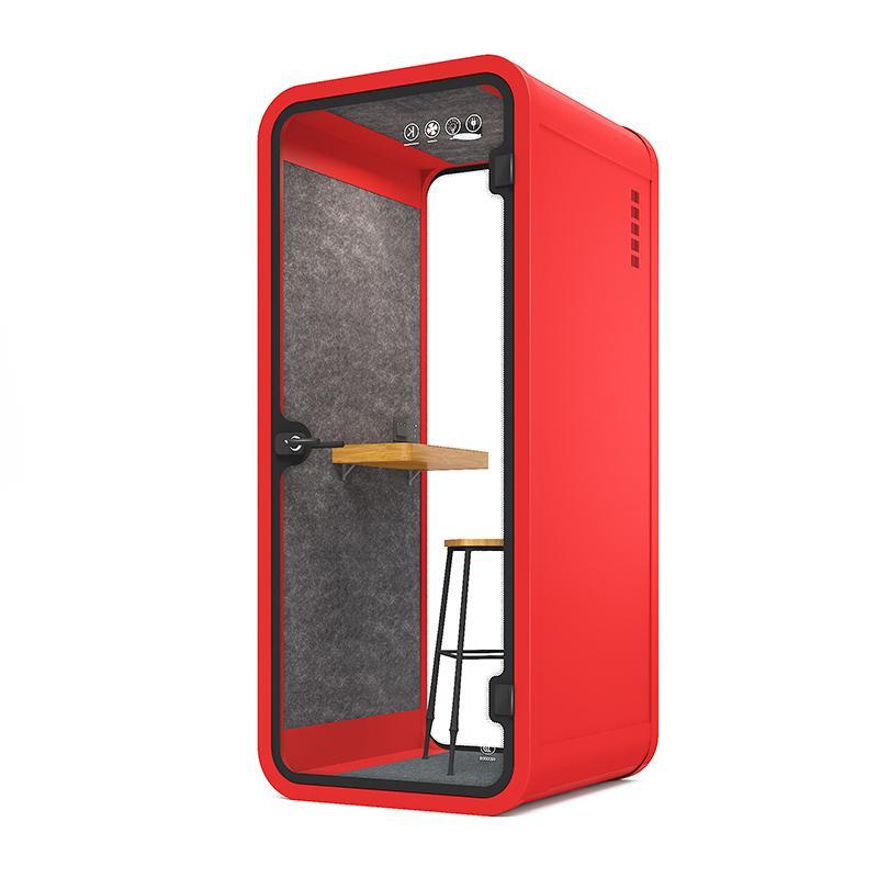 Rounded Solo Office Phone Booth - TFT Office Trend