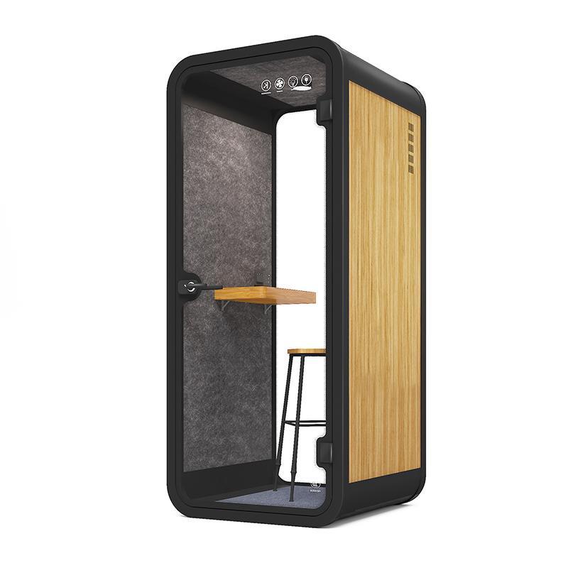 Rounded Solo Office Phone Booth - TFT Office Trend